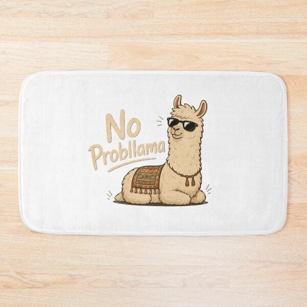 Item preview, No Probllama | Funny Chill Llama Cartoon designed and sold by BabiesNanimals.