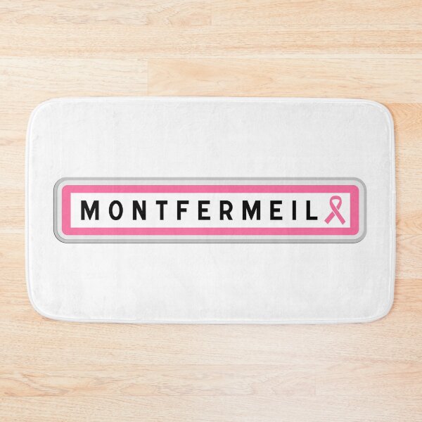 Item preview, Montfermeil Pink October sign – Seine-Saint-Denis, Île-de-France designed and sold by Panneaux et signalisations - NPOITEVIN.