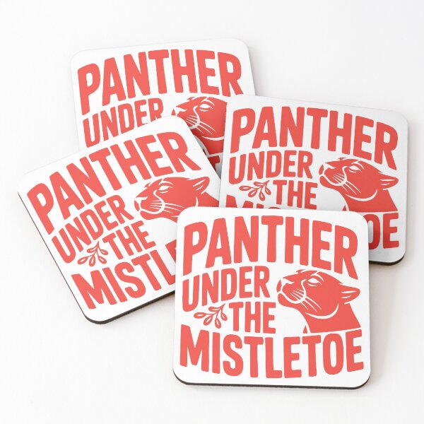 Item preview, Panther Under the Mistletoe designed and sold by theartfulaspie.