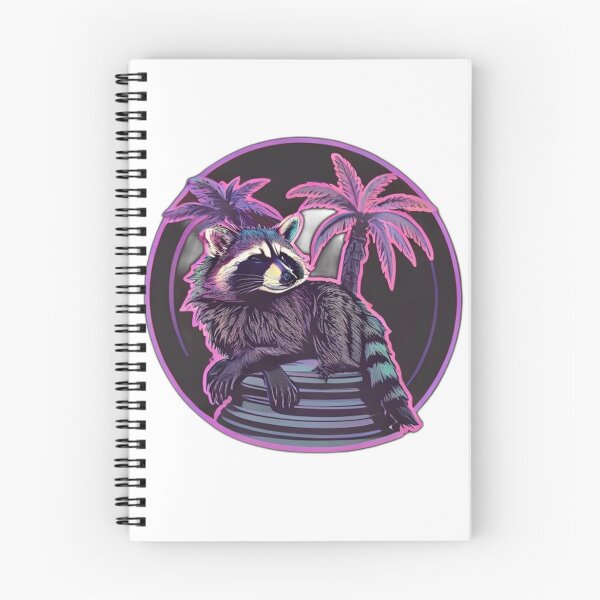 Artikelvorschau, Vaporwave-Ästhetik Jimothy Raccoon Chill Meme entworfen und verkauft von Gurjeetpixelart.