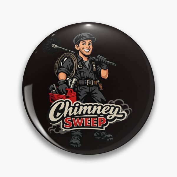 Item preview, Vintage Chimney Sweep Worker Graphic designed and sold by Tadeusz1.