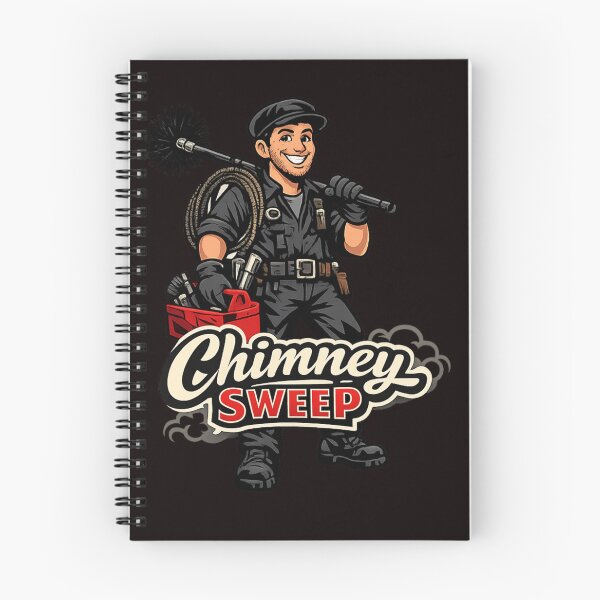 Item preview, Vintage Chimney Sweep Worker Graphic designed and sold by Tadeusz1.