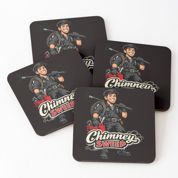 Item preview, Vintage Chimney Sweep Worker Graphic designed and sold by Tadeusz1.