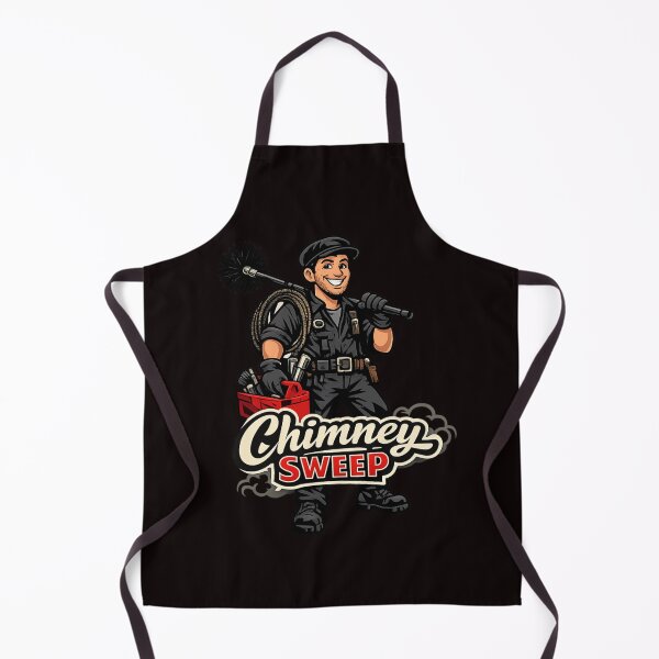Item preview, Vintage Chimney Sweep Worker Graphic designed and sold by Tadeusz1.