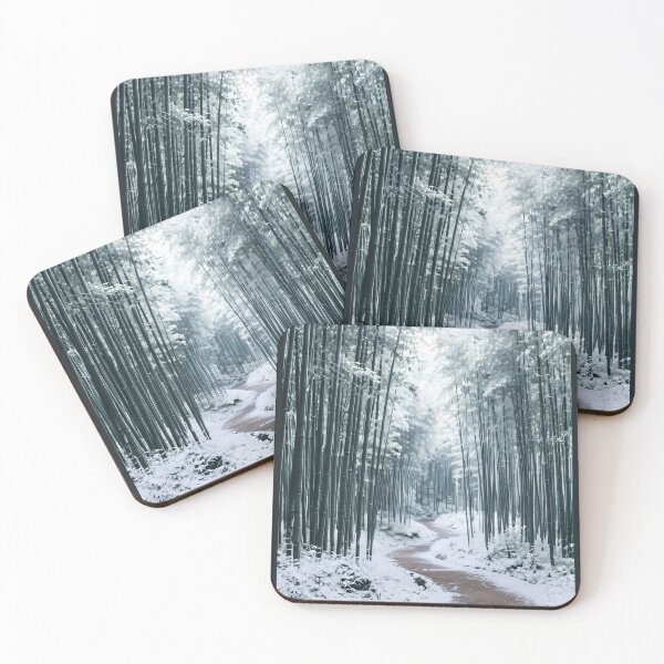 Item preview, Damyang Juknokwon Bamboo Forest in Winter - Snowy Serenity and Quiet Path designed and sold by SOOstudio73.