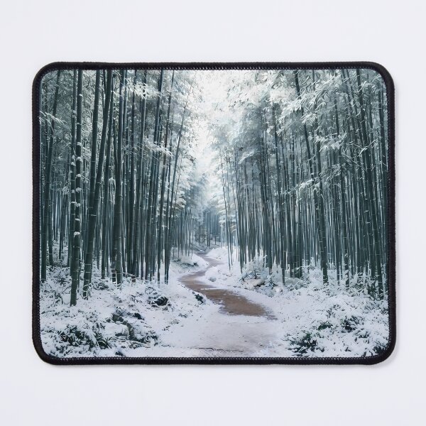 Item preview, Damyang Juknokwon Bamboo Forest in Winter - Snowy Serenity and Quiet Path designed and sold by SOOstudio73.