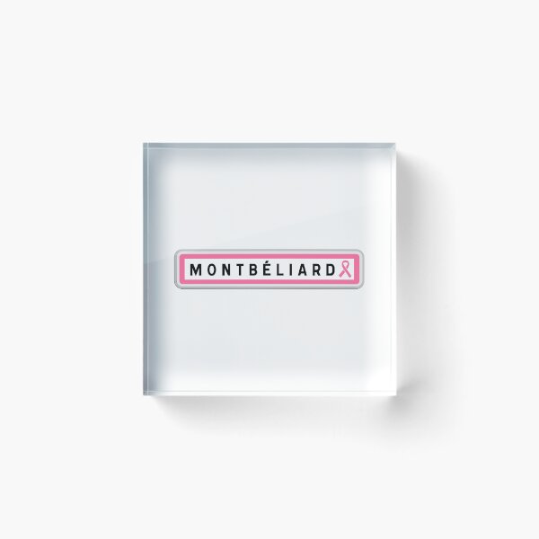 Item preview, Montbéliard Pink October sign – Doubs, Bourgogne-Franche-Comté designed and sold by Panneaux et signalisations - NPOITEVIN.