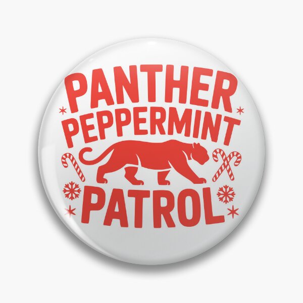 Item preview, Panther Peppermint Patrol designed and sold by theartfulaspie.