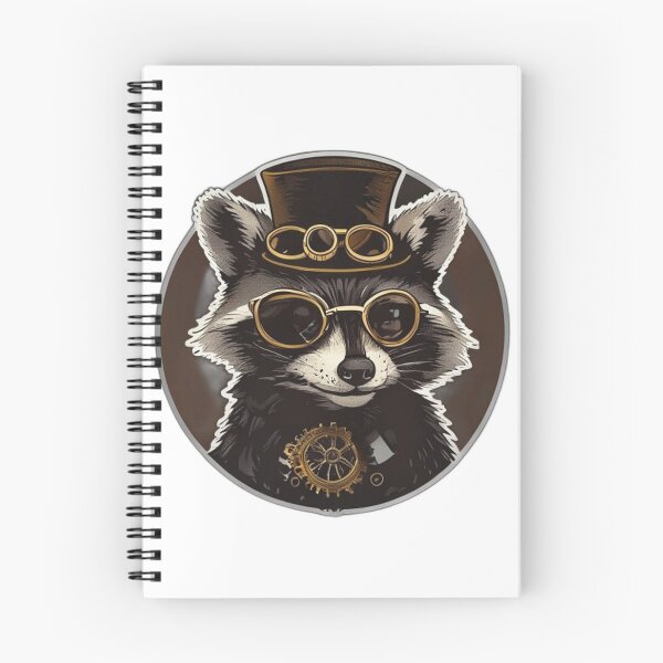 Item preview, Steampunk Aviator Jimothy Raccoon Gear Meme designed and sold by Gurjeetpixelart.
