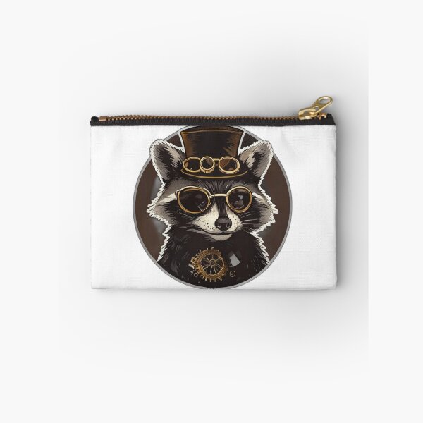 Item preview, Steampunk Aviator Jimothy Raccoon Gear Meme designed and sold by Gurjeetpixelart.