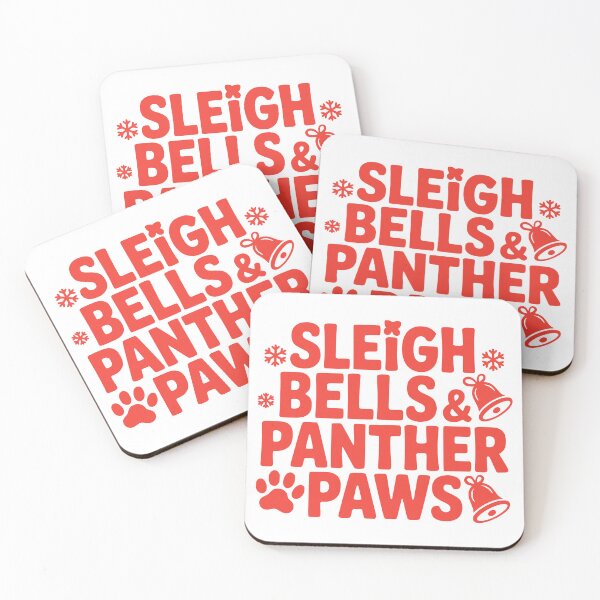Item preview, Sleigh Bells and Panther Paws designed and sold by theartfulaspie.