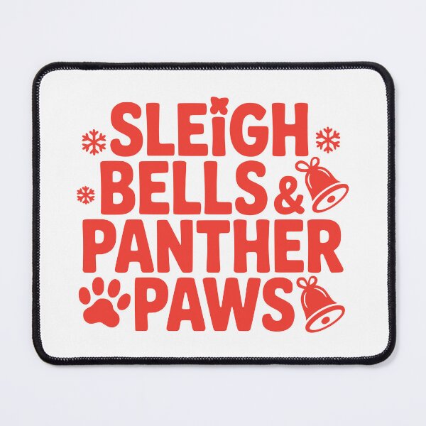 Item preview, Sleigh Bells and Panther Paws designed and sold by theartfulaspie.