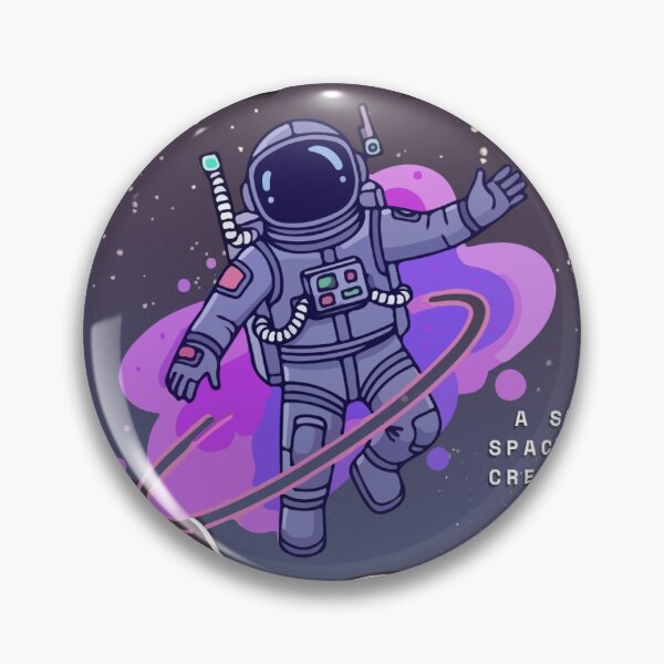 Item preview, NO-AI Astronaut — A Safe Space for Creatives designed and sold by NO-AI Shop.