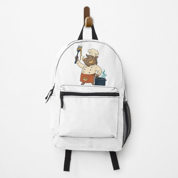 Item preview, Pasta-Loving Warthog Chef Animal-pun Humor designed and sold by MOSIDRIP™.