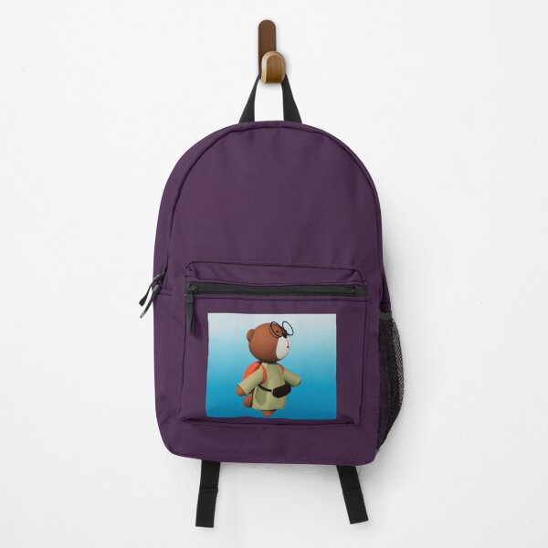 Item preview, Cute Cartoon Character with Red Bag designed and sold by SondosLhamArt.