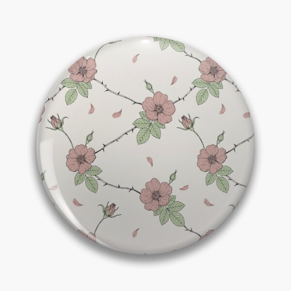Item preview, Botanical Wild Rose Vine Illustration designed and sold by NuvoraNest.