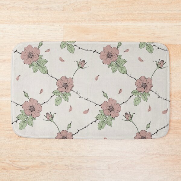 Item preview, Botanical Wild Rose Vine Illustration designed and sold by NuvoraNest.