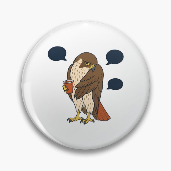 Item preview, Hawk at a Party Animal-pun Humor designed and sold by MOSIDRIP™.