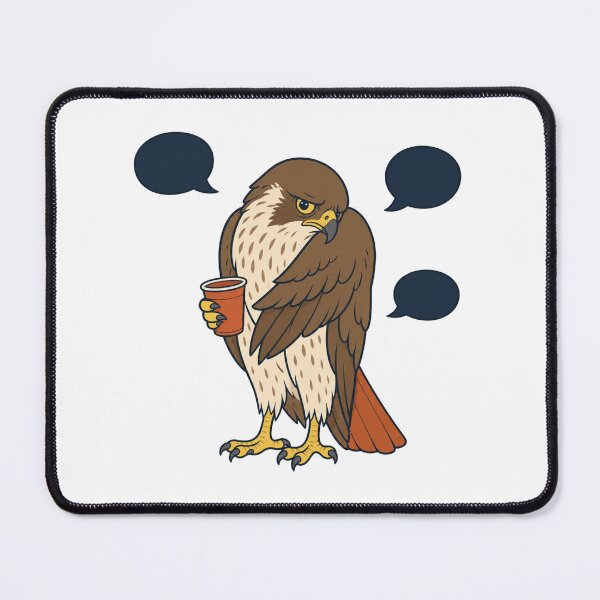 Item preview, Hawk at a Party Animal-pun Humor designed and sold by MOSIDRIP™.