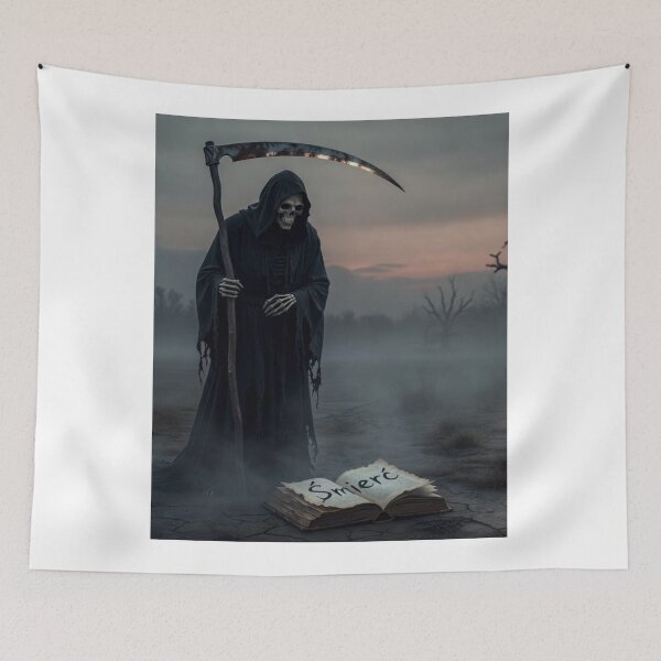 Item preview, The Last Chapter - Dark Fantasy Grim Reaper designed and sold by Nela-&-Lena.