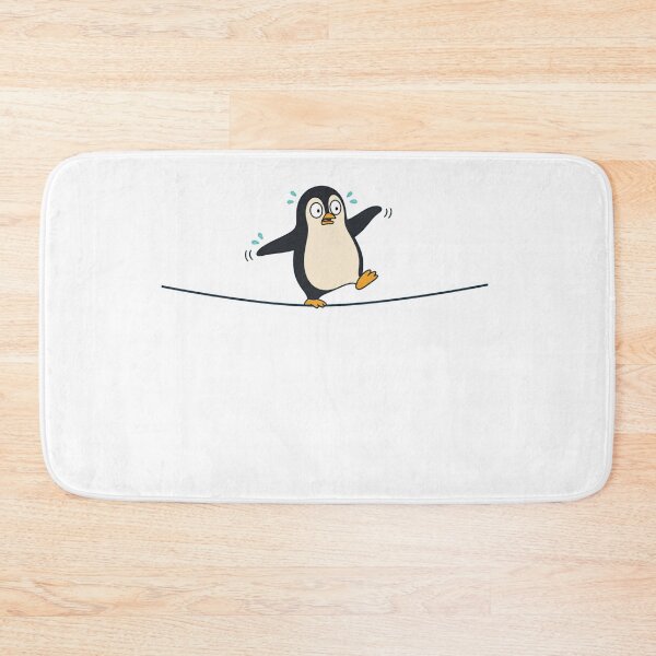 Item preview, Penguin Tightrope Walker Animal-pun Humor designed and sold by MOSIDRIP™.