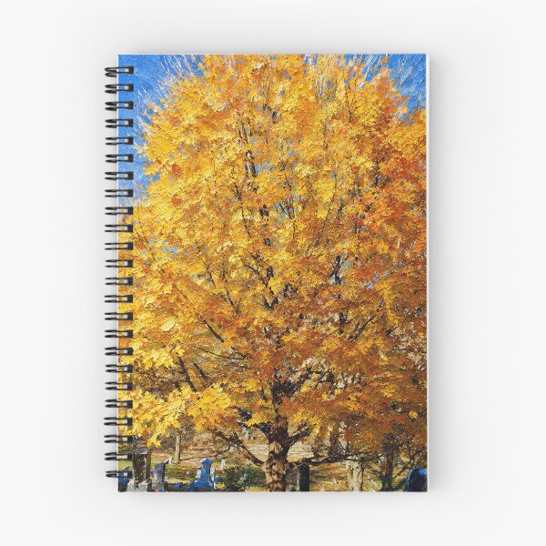 Item preview, Autumn Light Over Alton Cemetery designed and sold by Robert Meyers-Lussier.
