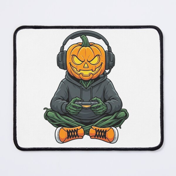 Item preview, Halloween Pumpkins Head Gamer Video Gaming Boys Men Kids designed and sold by clothesy7.