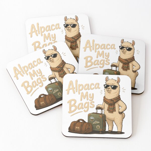 Item preview, Alpaca My Bags | Funny Alpaca Travel Pun designed and sold by BabiesNanimals.