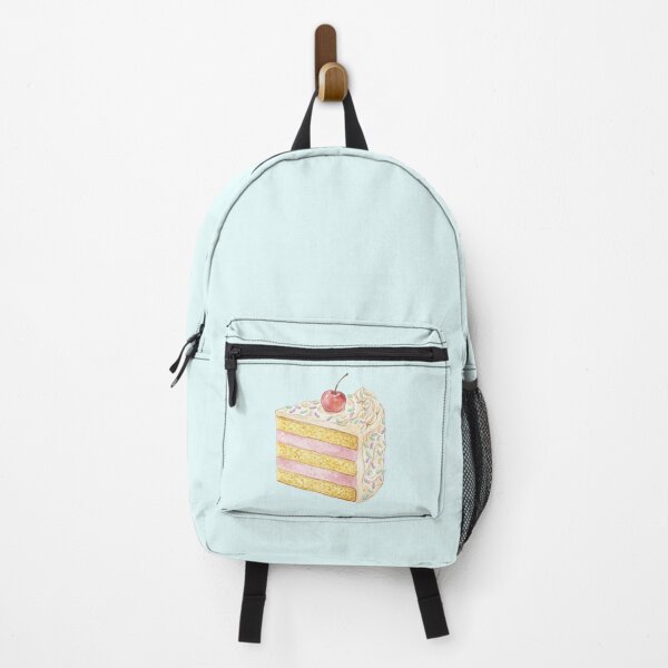 Item preview, Pastel Layer Cake Slice with Sprinkles and Cherry designed and sold by 0Zetgest.