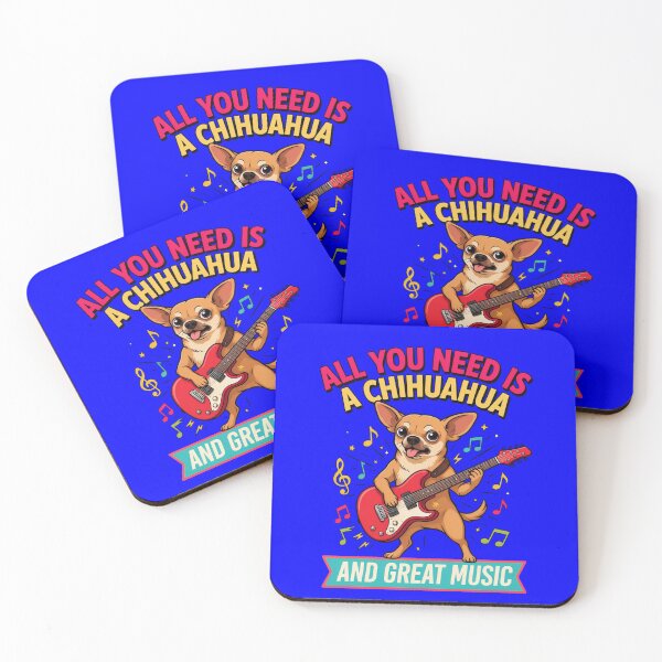 Item preview, Dog Owner Pet Owner Design All You Need Is A Chihuahua And Great Music Art Design designed and sold by fantasticdesign.