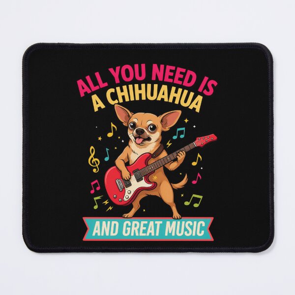 Item preview, Dog Owner Pet Owner Design All You Need Is A Chihuahua And Great Music Art Design designed and sold by fantasticdesign.