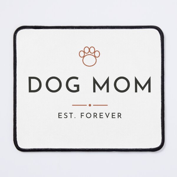 Item preview, Dog Mom - Minimalist Dog Lover Tee designed and sold by RankShift.