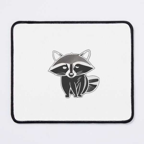 Item preview, Minimalist Line Art Jimothy Raccoon Simple Meme designed and sold by Gurjeetpixelart.