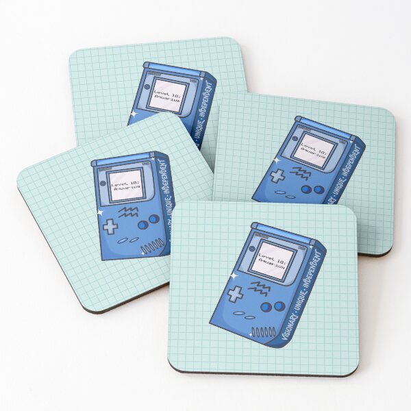 Item preview, Aquarius Zodiac Video Game  designed and sold by YesButNo Design.