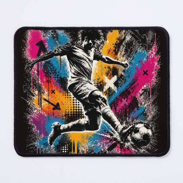 Item preview, Dynamic Soccer Kick Art designed and sold by Bartas2026.