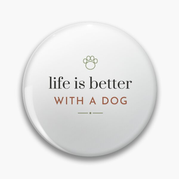 Item preview, Life Is Better With a Dog - Dog Lover Quote Tee designed and sold by RankShift.