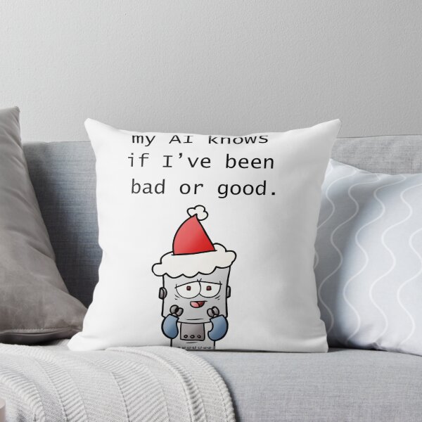 Item preview, Cute Christmas AI Robot | Funny Santa Bot Cartoon  designed and sold by Hey Golden Fly.