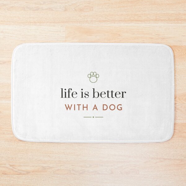 Item preview, Life Is Better With a Dog - Dog Lover Quote Tee designed and sold by RankShift.