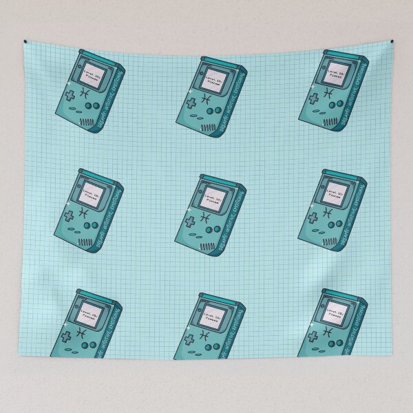 Item preview, Pisces Zodiac Video Game  designed and sold by YesButNo Design.