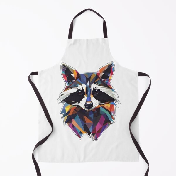 Item preview, Geometric Polygon Jimothy Raccoon Abstract Meme designed and sold by Gurjeetpixelart.
