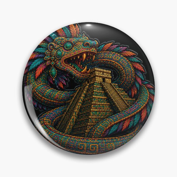 Item preview, Kukulkan patch designed and sold by Tania Uvalle.