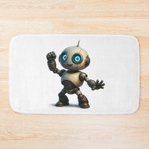 Item preview, Cute Happy Robot designed and sold by Yomere.