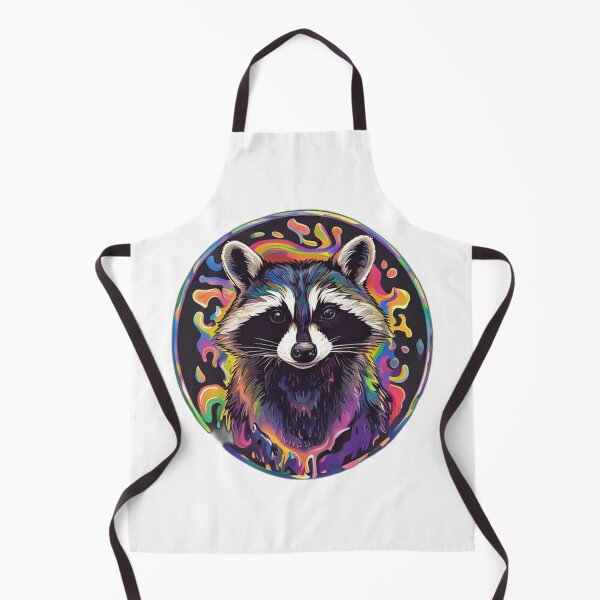 Item preview, Psychedelic Trippy Jimothy Raccoon Rainbow Meme designed and sold by Gurjeetpixelart.