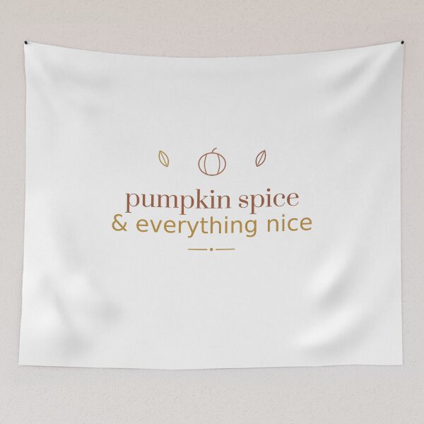 Item preview, Pumpkin Spice and Everything Nice - Retro Fall Tee designed and sold by RankShift.