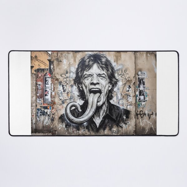 Item preview, Mick Jagger Street Art designed and sold by Home Decor Art.