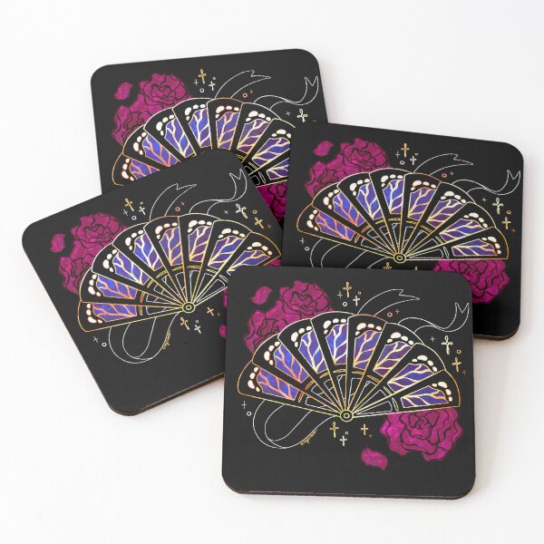 Item preview, Elegant Butterfly Fan designed and sold by heysoleilart.