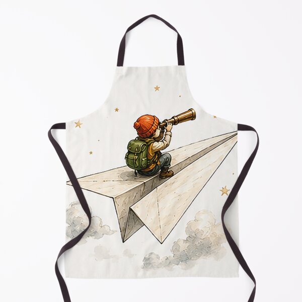 Item preview, Tiny Explorer Riding a Paper Airplane Adventure designed and sold by Sara-Ai.