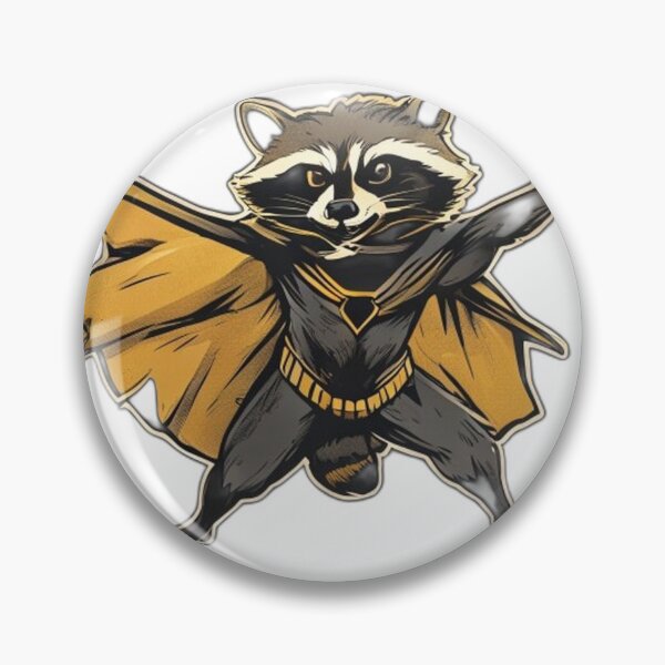 Item preview, Vintage Comic Superhero Jimothy Raccoon Meme designed and sold by Gurjeetpixelart.