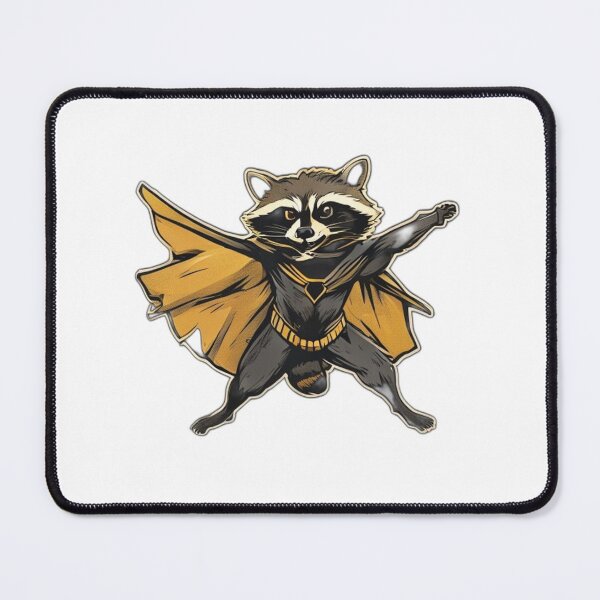 Item preview, Vintage Comic Superhero Jimothy Raccoon Meme designed and sold by Gurjeetpixelart.