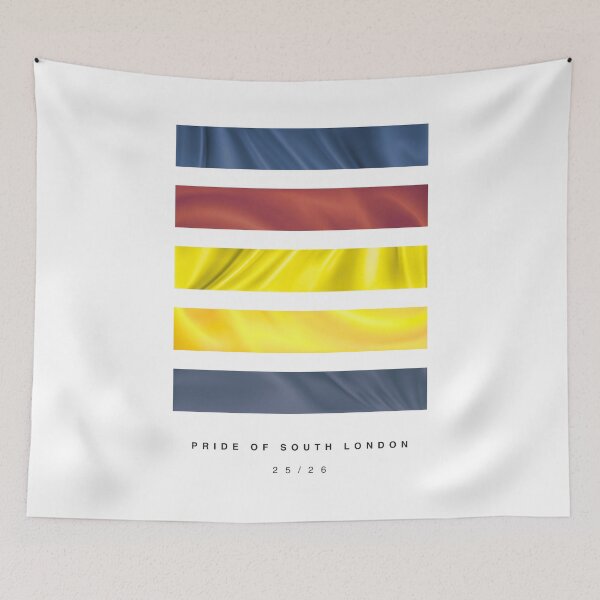 Item preview, ‘Pride of South London’ 25/26 Football Kit Hue Palette - Blue & Red designed and sold by The Colourful Game.